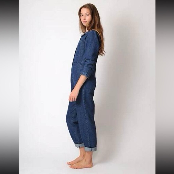 Ilana Kohn Pants - Ilana Kohn Tia Coverall denim